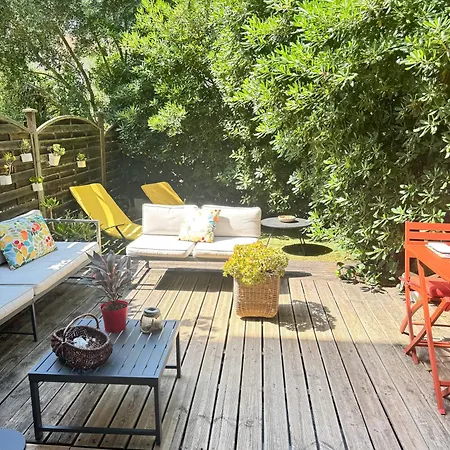 Avec Jardin Sud Proche Bord De Apartamento Sainte-Maxime